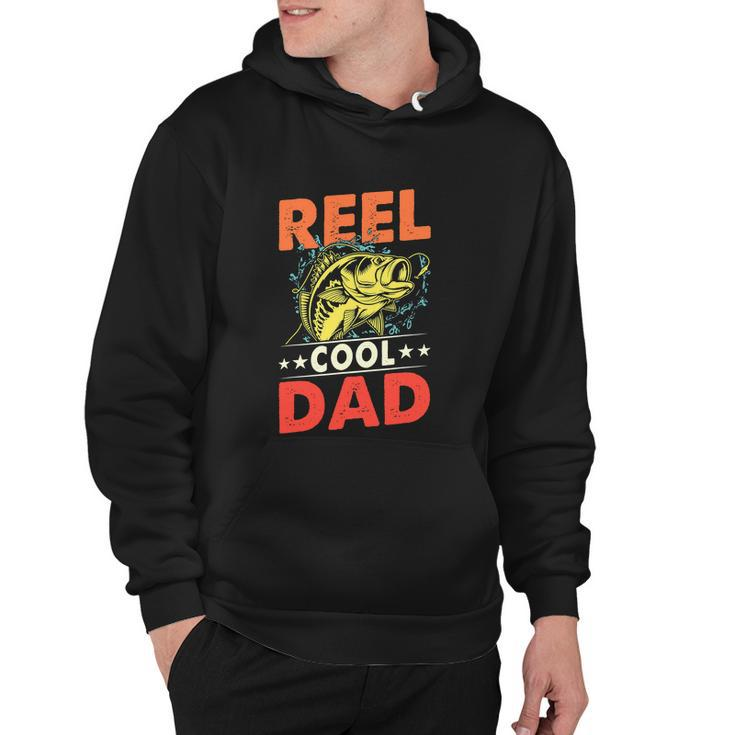 Funny Reel Cool Dad Fishermen Gift Hoodie