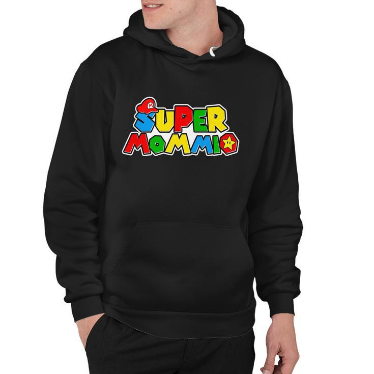 Funny Super Mommio Mothers Day Gamer Hoodie