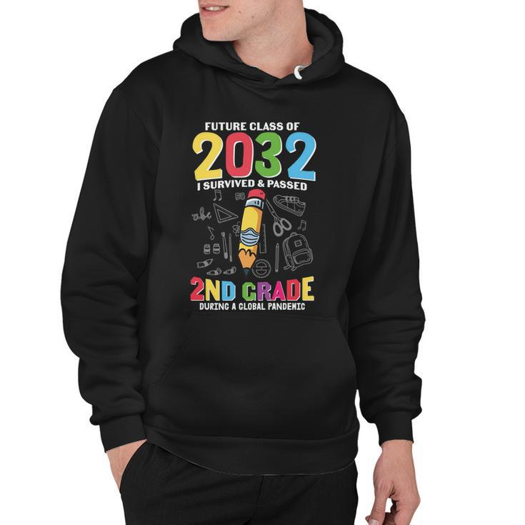 Future Class Of 2032 2Nd Grade Back To School Hoodie