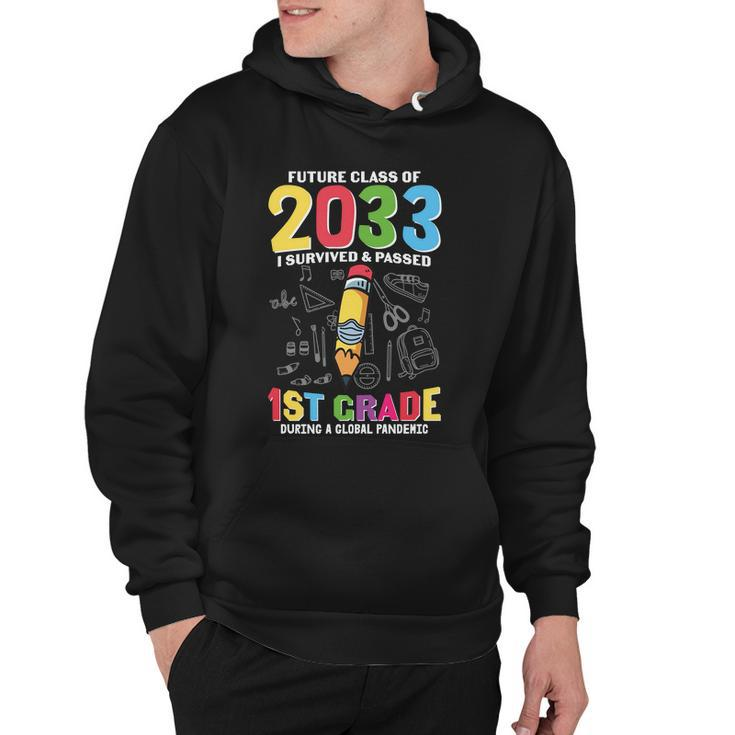 Future Class Of 2033 1St Grade Back To School Hoodie