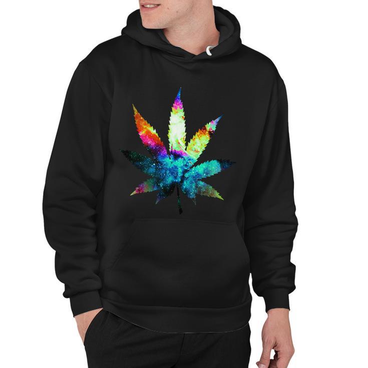 Galaxy on sale weed hoodie