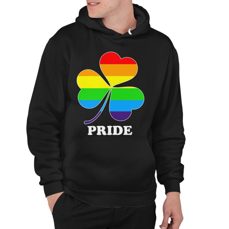 Gay Pride Cloverleaf Rainbow Tshirt Hoodie
