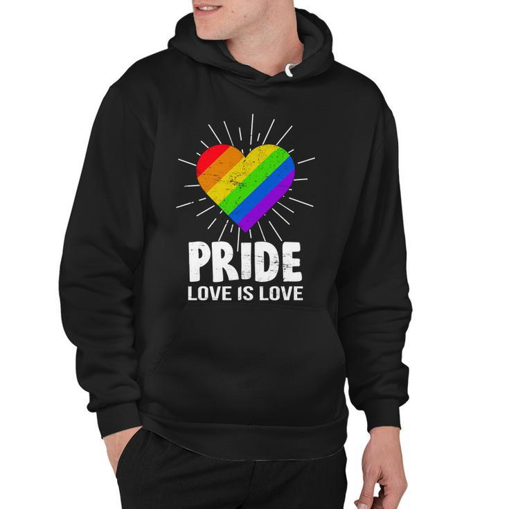 Gay Pride Love Is Love Lgbt Hoodie