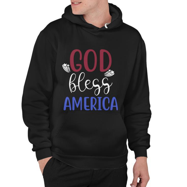 God Bless America 4Th July Patriotic Independence Day Gift Hoodie