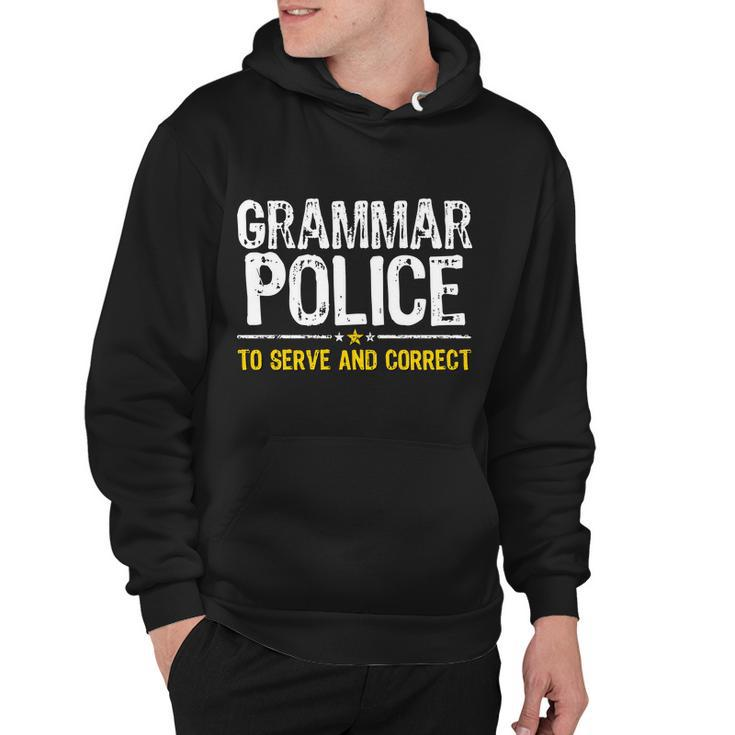 Grammar Police To Serve And Correct Funny Meme Tshirt Hoodie