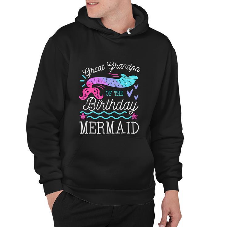 Great Grandpa Of The Birthday Mermaid Hoodie