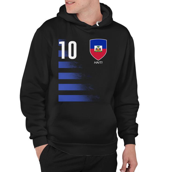 Haiti Football Soccer Futbol Jersey Hoodie