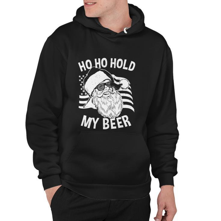 Happy Christmas In July For Hipster Santa Ho Ho Hoodie