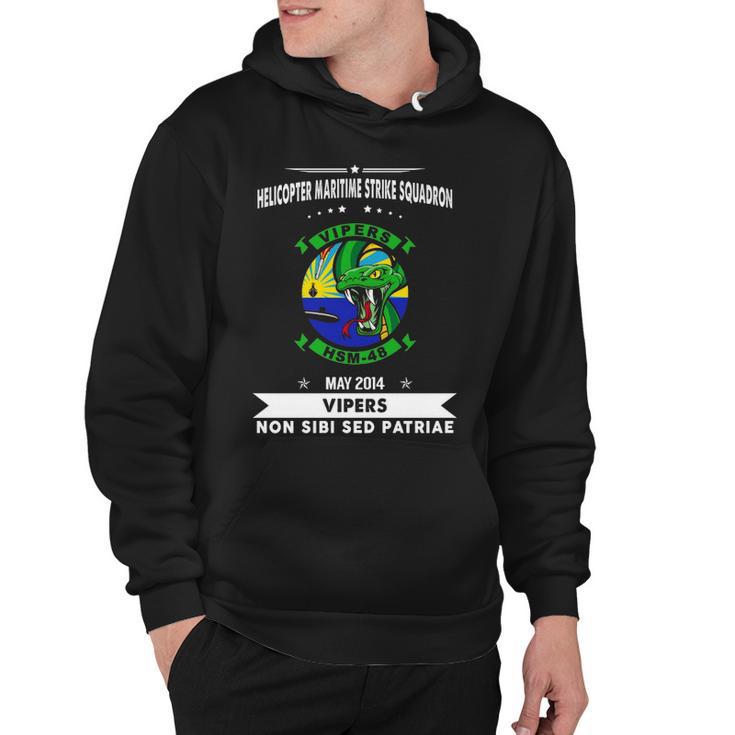 Helicopter Maritime Strike Squadron Hsm  Hoodie