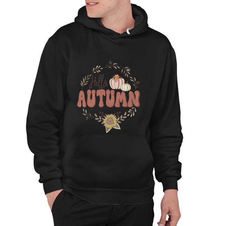 Hello Autumn Thanksgiving Quote V2 Hoodie