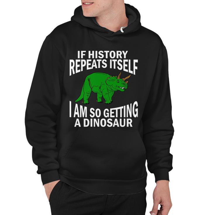 History Repeating Dinosaur Tshirt Hoodie