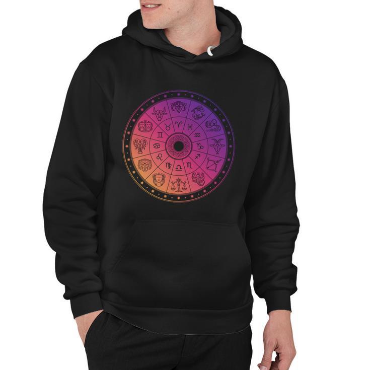 Horiscope Zodiac Wheel Hoodie