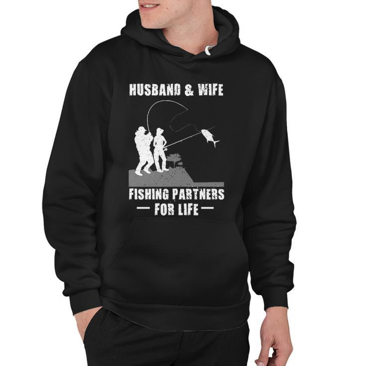 Husband And Wife - Fishing Partners Hoodie
