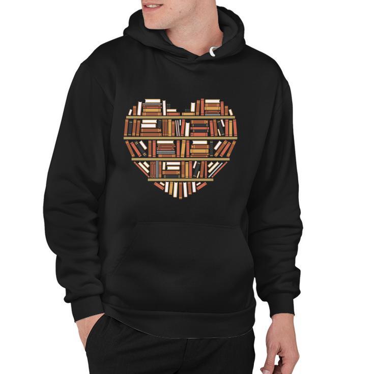 I Heart Books I Love Books Gift Hoodie