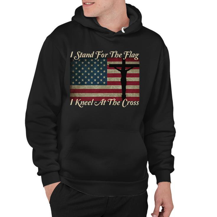 I Stand For The Flag And Kneel For The Cross Tshirt Hoodie