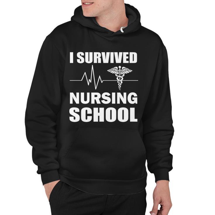 I Survived Nursing School Tshirt Hoodie