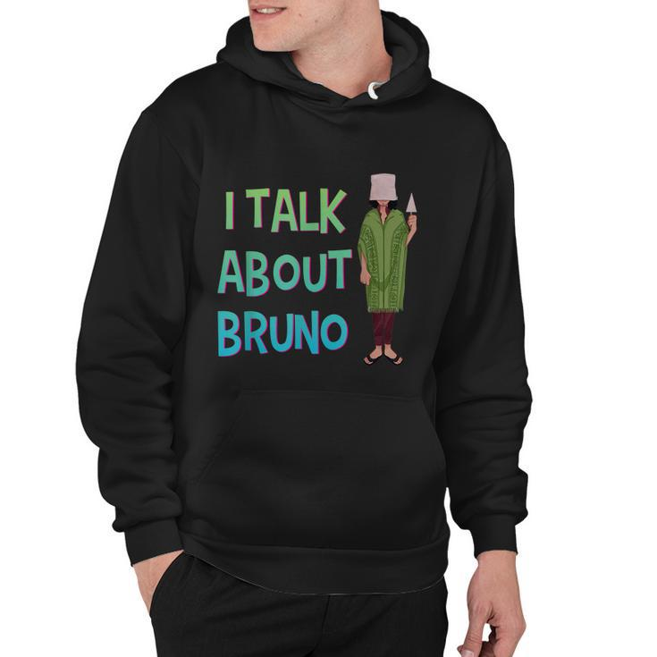 I Talk About Bruno Funny Kids Music Hoodie