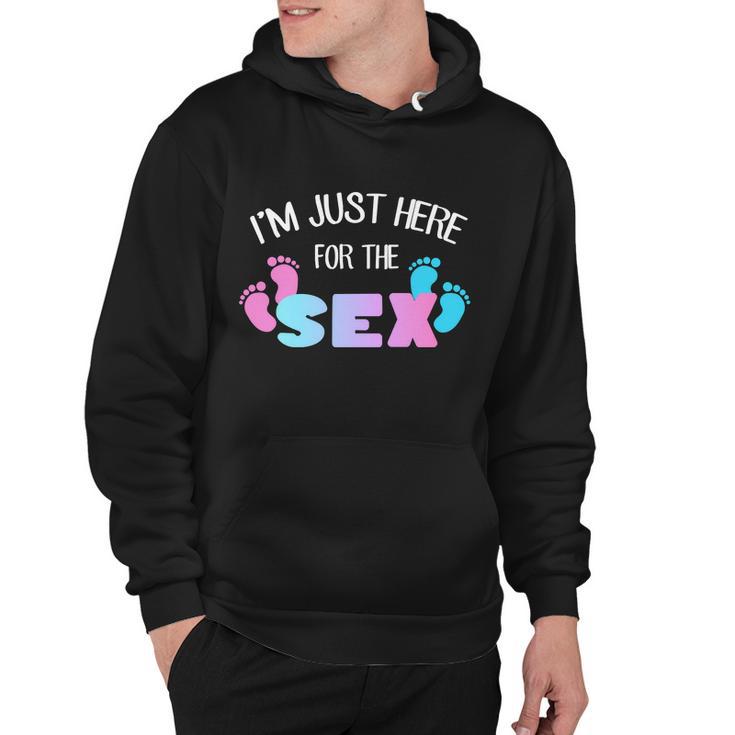 Im Just Here For The Sex Gender Reveal Tshirt Hoodie