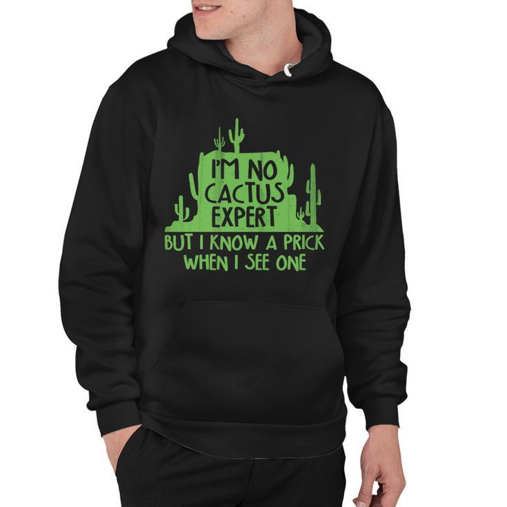 Im No Cactus Expert But I Know A Prick When I See One Hoodie