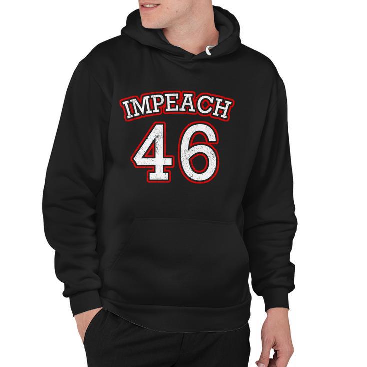 Impeach 46 Joe Biden Republican Conservative Antibiden Hoodie