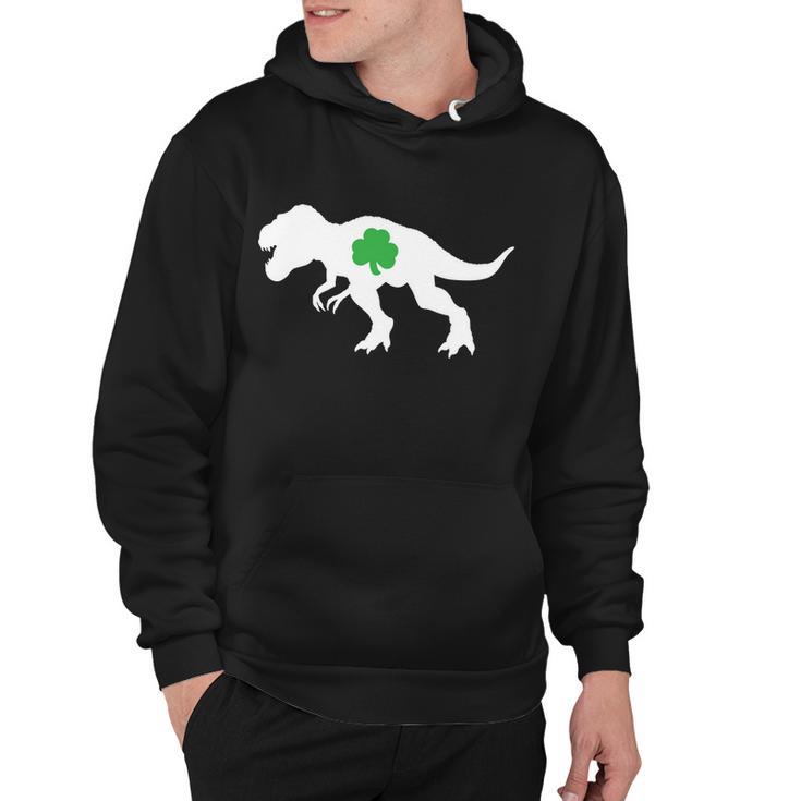 Irish Clover T-Rex Tshirt Hoodie