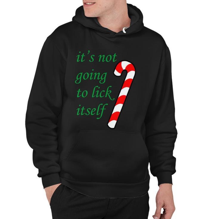 Its Not Going To Lick Itself Funny Naughty Christmas Tshirt Hoodie