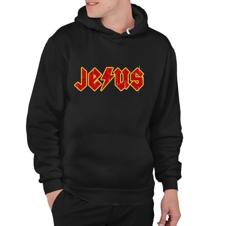 Jesus Rocks Logo Hoodie