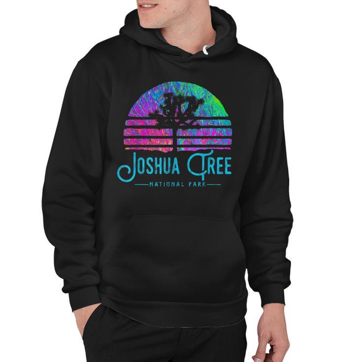 Joshua Tree National Park Psychedelic Festival Vibe Graphic  Hoodie