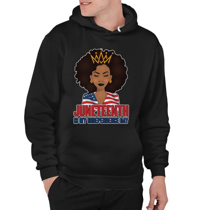 Juneteenth Is My Independence Day African American Usa Flag Tshirt Hoodie