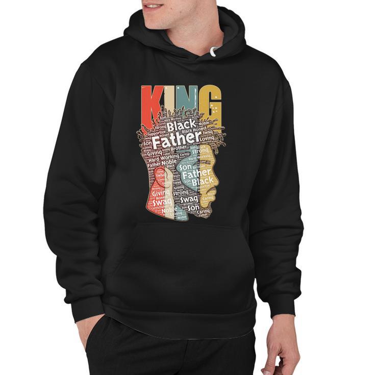 King African American Black Father Hoodie