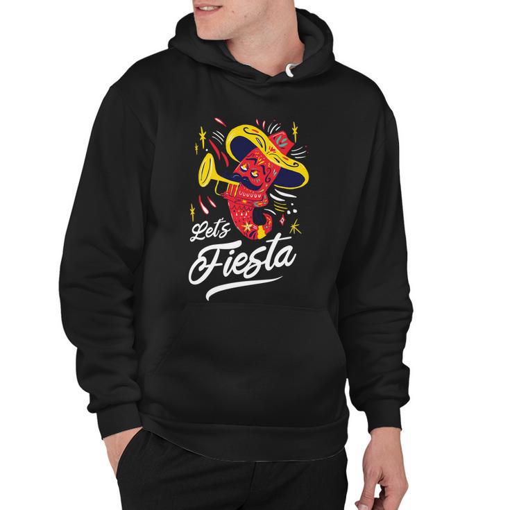 Lets Fiesta Chili Pepper Hoodie