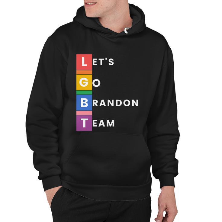 Lgbt Lets Go Brandon Team Funny Hoodie