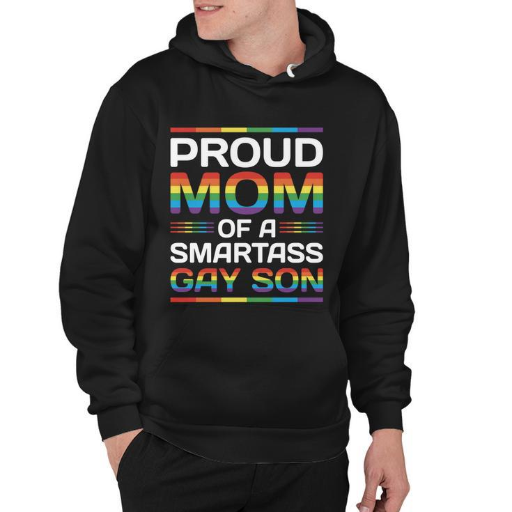 Lgbt Proud Mom Of A Smartass Pride Month Hoodie