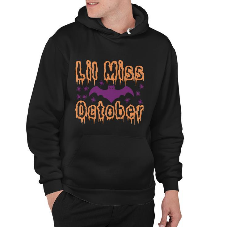 Lil Miss October Halloween Quote Hoodie