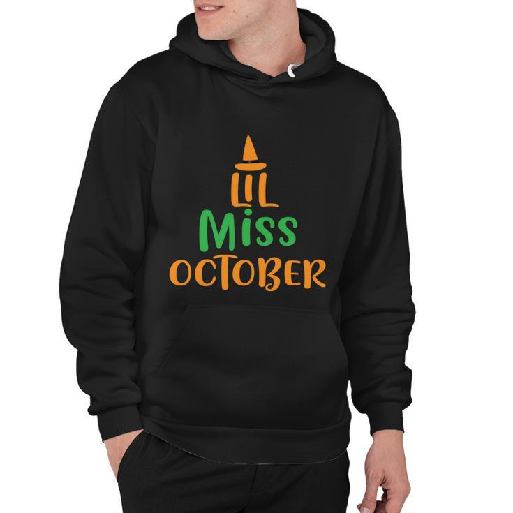 Lil Miss October Halloween Quote V2 Hoodie