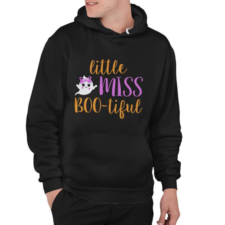 Little Miss Boo Tiful Halloween Quote Hoodie