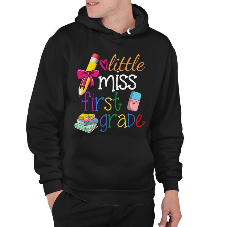 Little Miss First Grade Hoodie