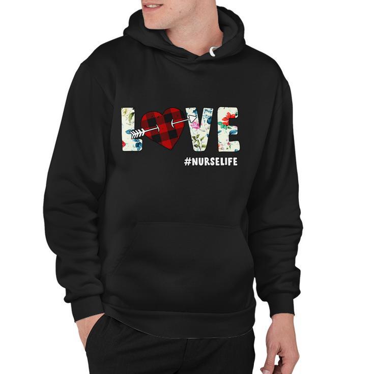 Love Nurselife Arrow Heart Tshirt Hoodie