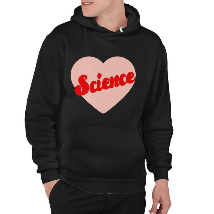 Love Science Retro Heart Hoodie