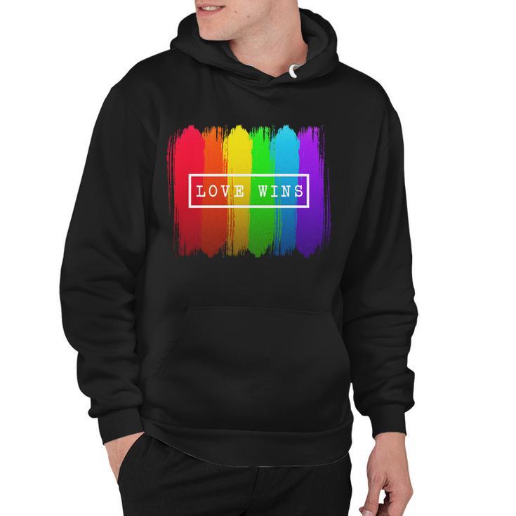 Love Wins Flag Hoodie