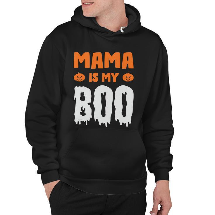 Mama Is My Boo Halloween Quote Hoodie