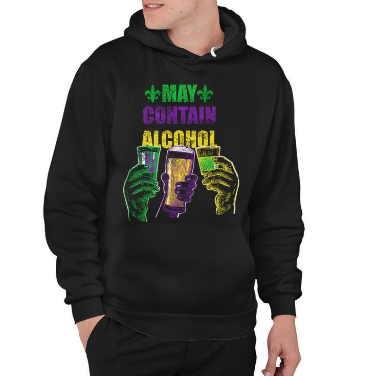 May Contain Alcohol Mardi Gras Tshirt Hoodie