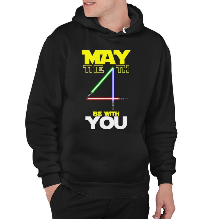 May The 4Th Be With You Lightsaber Tshirt Hoodie