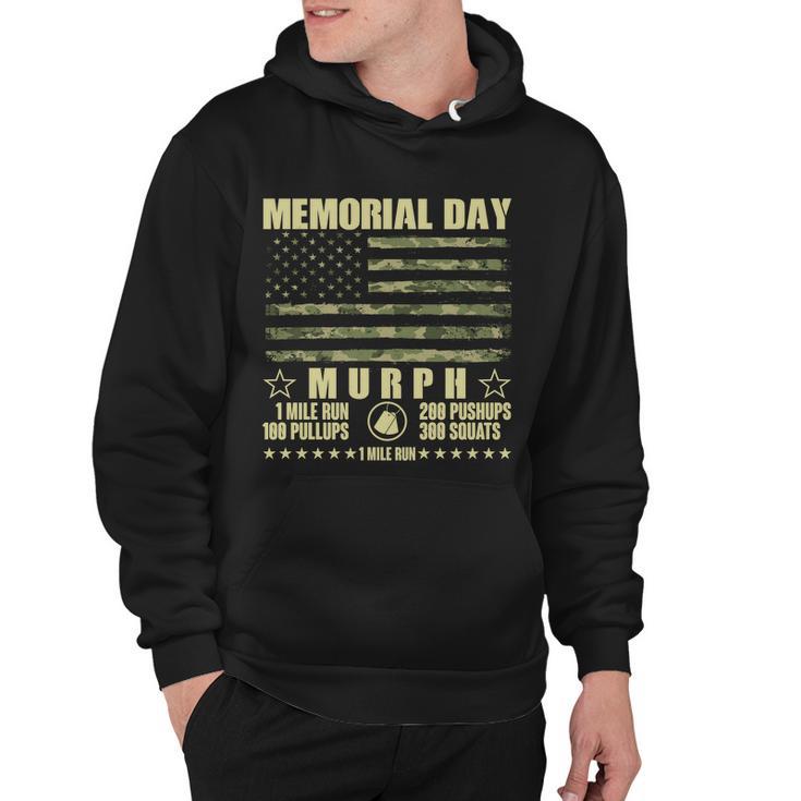 Memorial Day Murph Workout Camo Usa American Flag Tshirt Hoodie