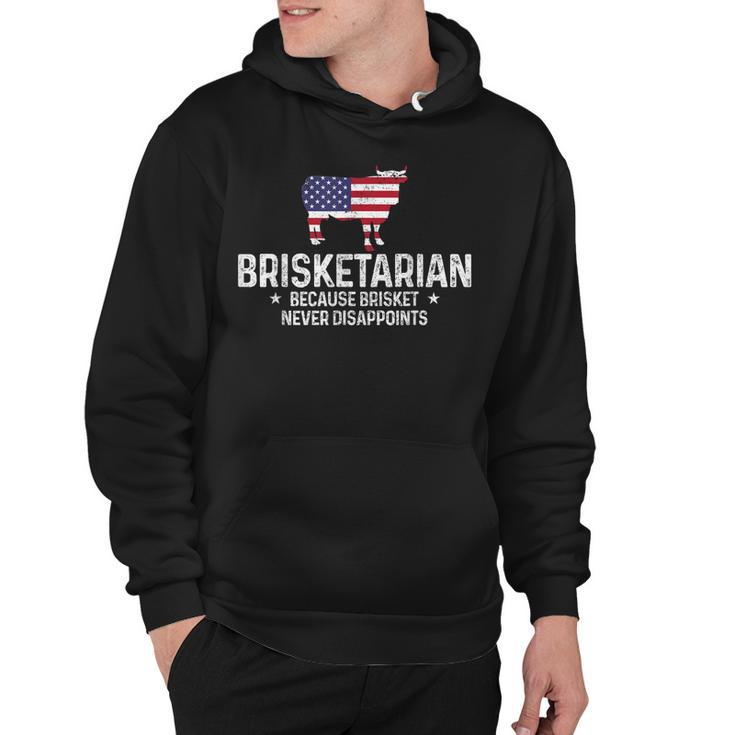Mens Briketarian Bbq Grilling Chef State Map Funny Barbecue  V2 Hoodie