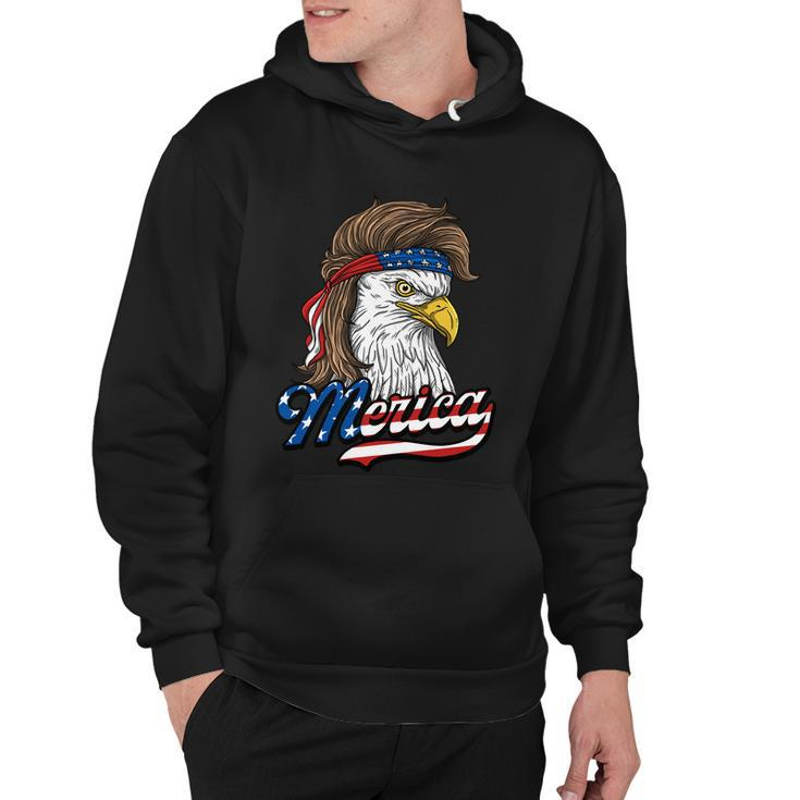 Merica Cute Gift Patriotic Usa Eagle Of Freedom Cute Gift 4Th Of July Gift Hoodie