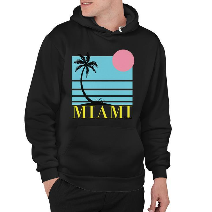 Miami Beach Sunset Hoodie