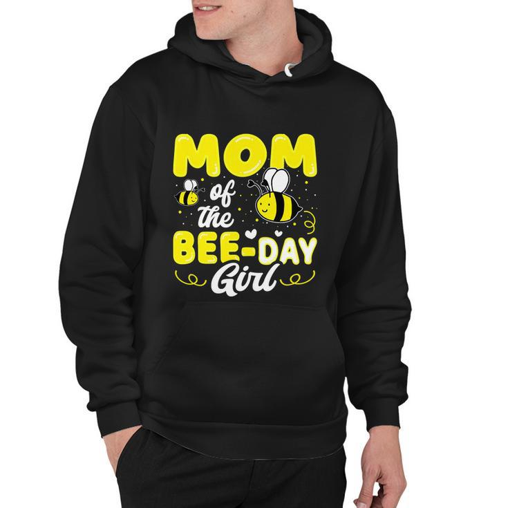 Mom Of The Bee Day Girl Party Birthday Sweet Hoodie