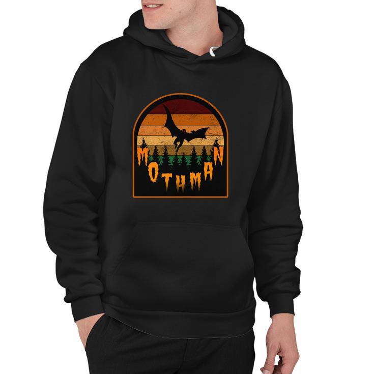 Mothman Vintage Retro Hoodie