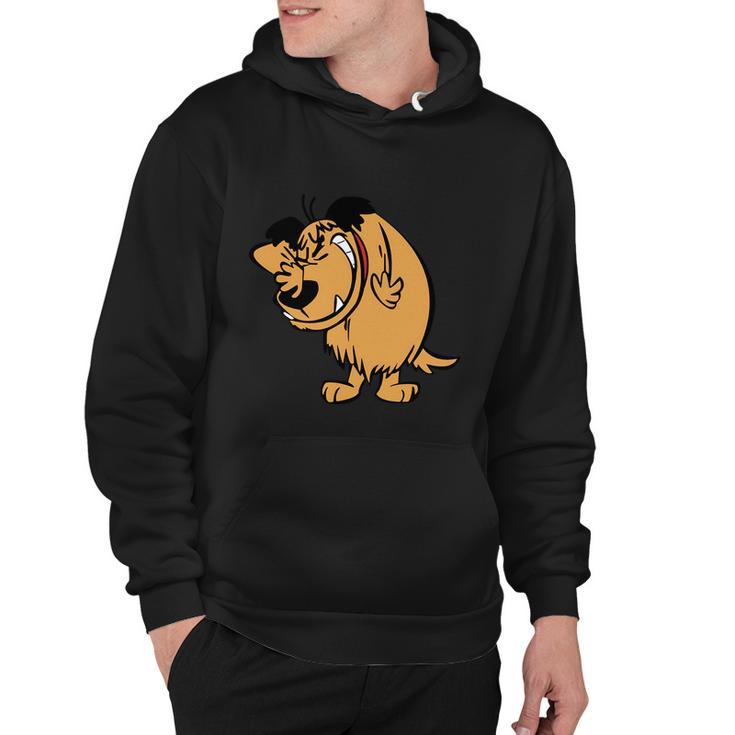 Muttley Dog Smile Mumbly Wacky Races Funny V2 Hoodie
